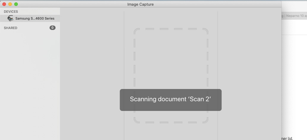 How to scan with Samsung SCX-4600 to Mac Catalina 10.15?