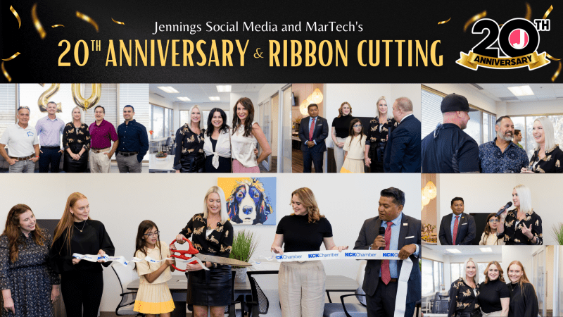 Jennings Social Media & MarTech Celebrates 20 Years of Growth